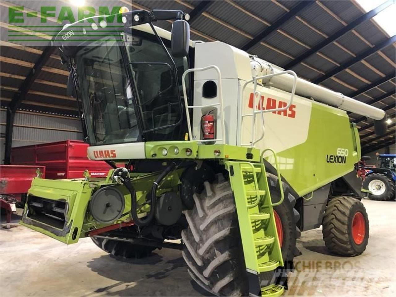 CLAAS lexion 650 - Skurtresker: bilde 1 CLAAS lexion 650 - Skurtresker: bilde 1