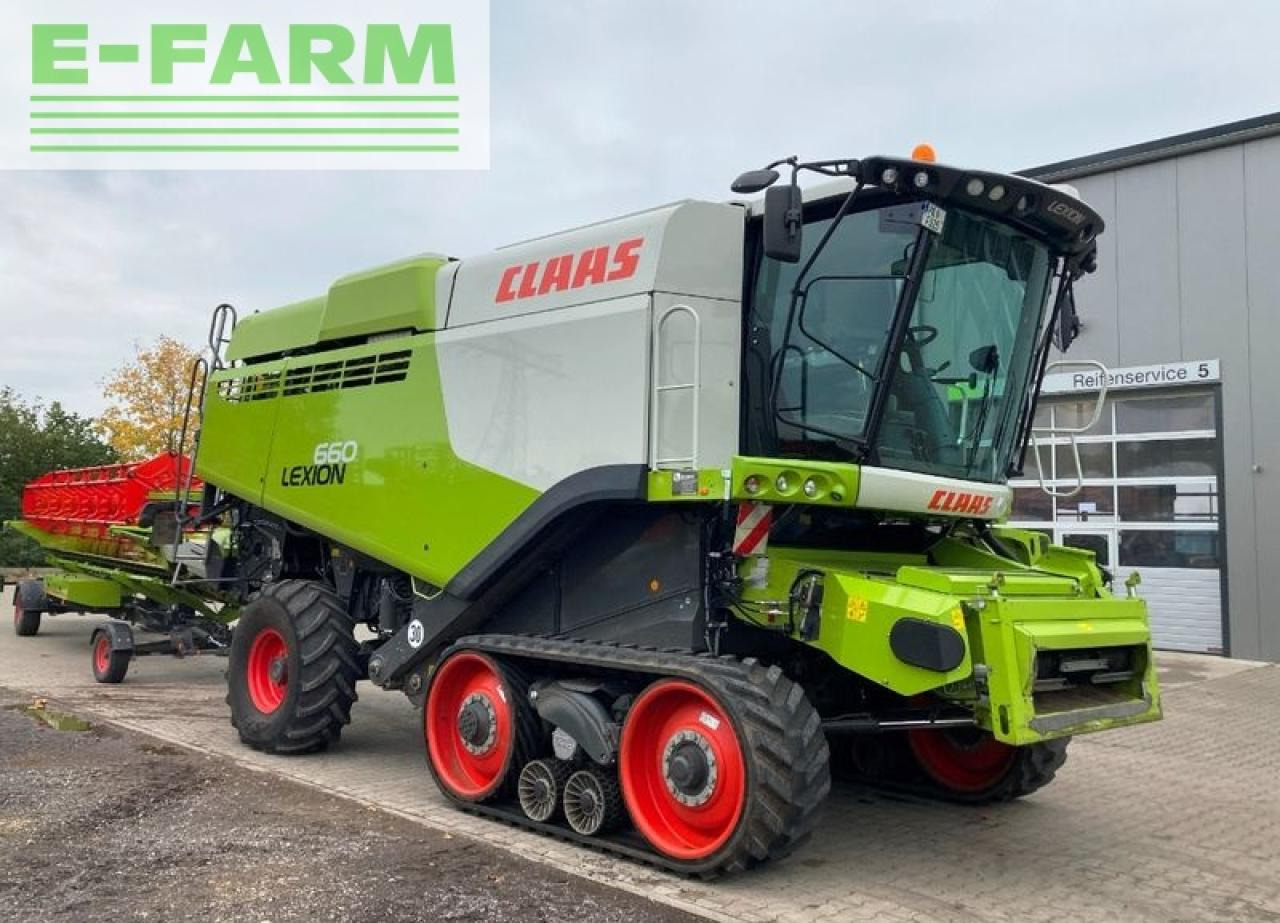 CLAAS lexion 660 tt mit vario 930 - Skurtresker: bilde 1 CLAAS lexion 660 tt mit vario 930 - Skurtresker: bilde 1