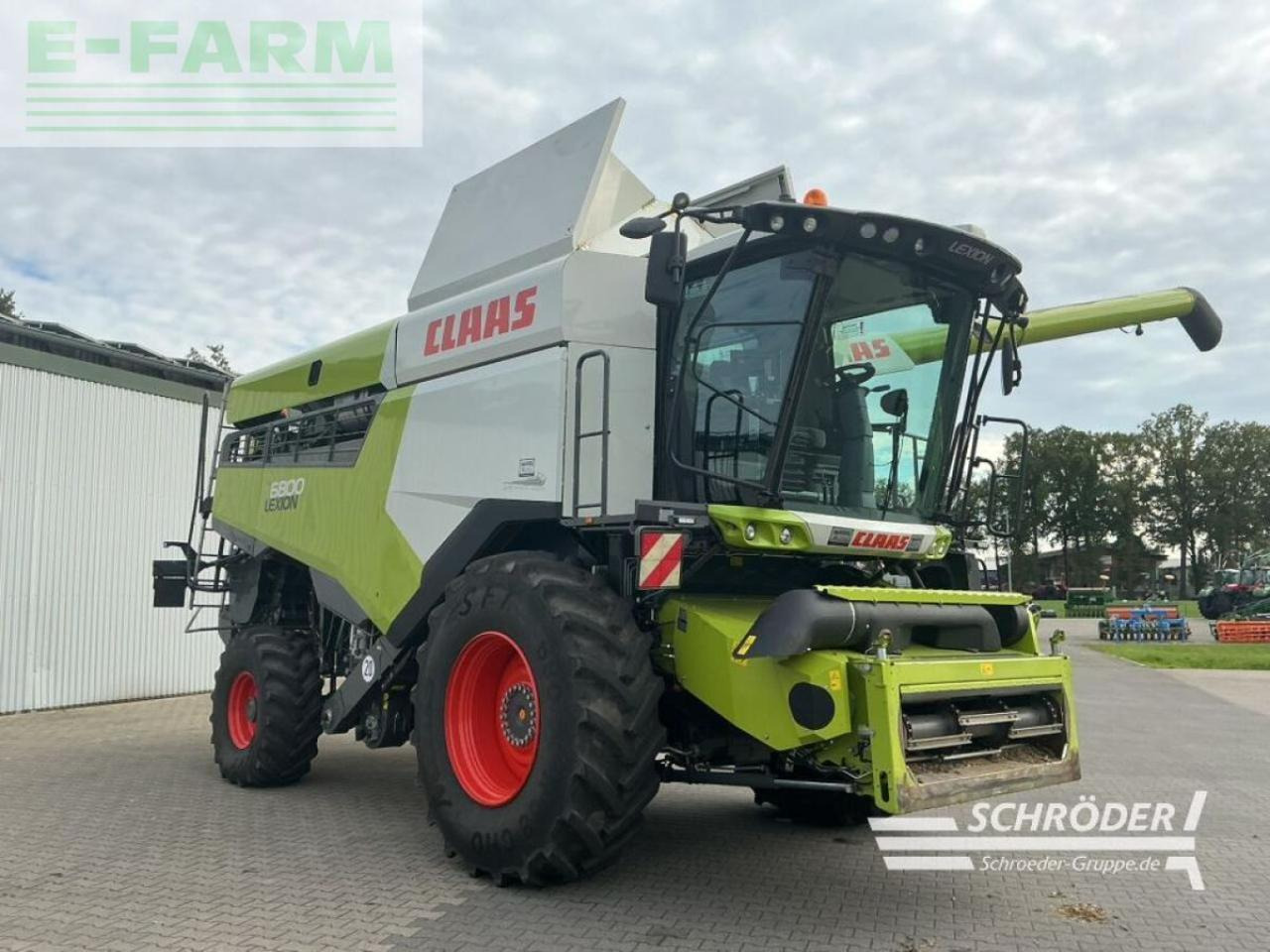 CLAAS lexion 6800 + vario 1080 (inkl. raps) - Skurtresker: bilde 3 CLAAS lexion 6800 + vario 1080 (inkl. raps) - Skurtresker: bilde 3