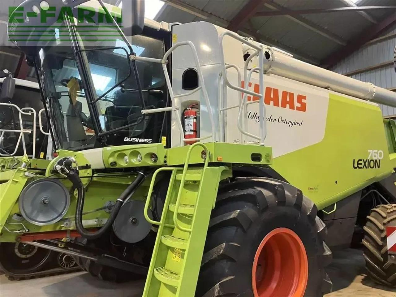 CLAAS lexion 760 4 wd - Skurtresker: bilde 5 CLAAS lexion 760 4 wd - Skurtresker: bilde 5