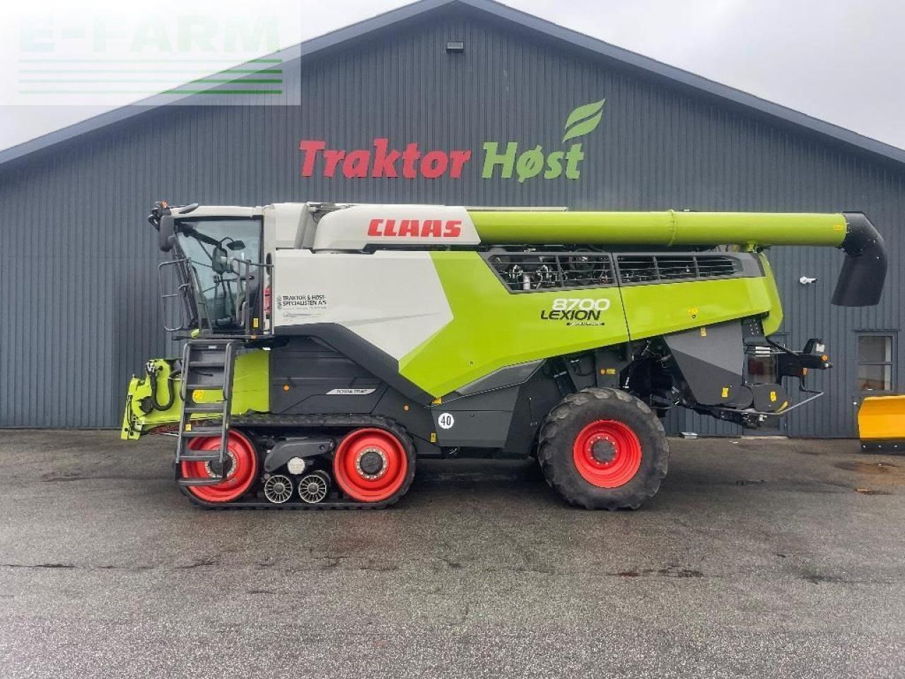 CLAAS lexion 8700 terra trac - Skurtresker: bilde 1 CLAAS lexion 8700 terra trac - Skurtresker: bilde 1