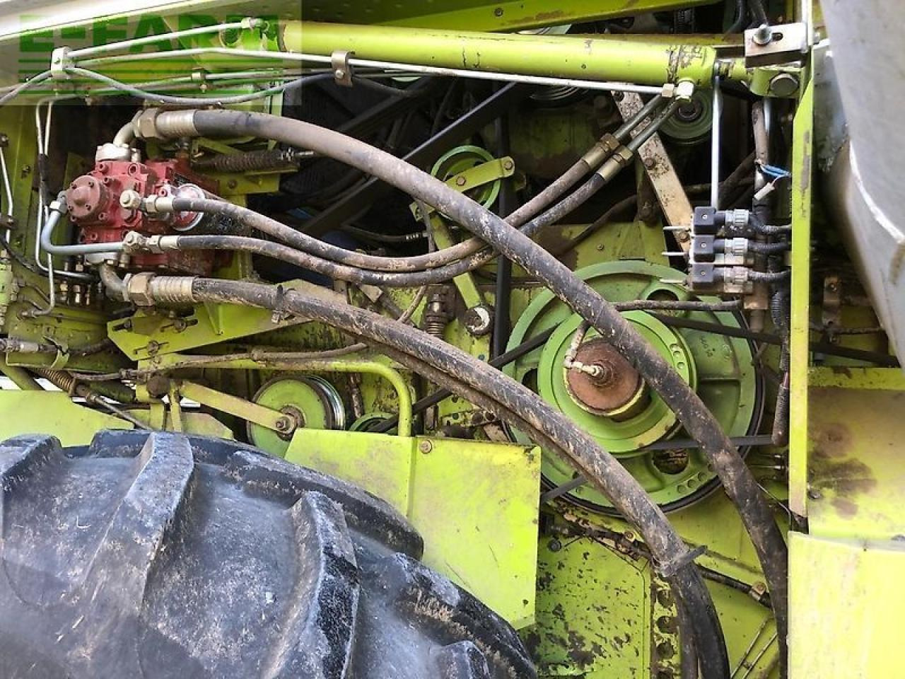 Skurtresker CLAAS mega 208: bilde 16