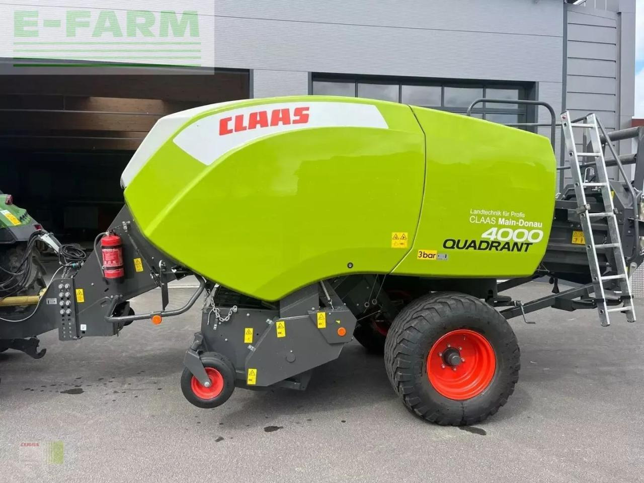 CLAAS quadrant 4000 - Firkantpresse: bilde 1 CLAAS quadrant 4000 - Firkantpresse: bilde 1