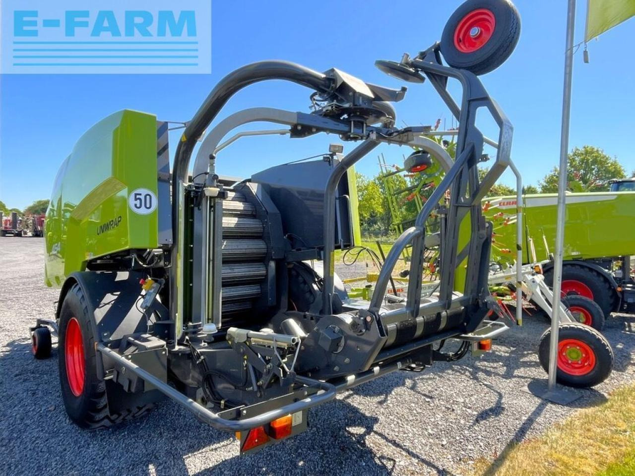 CLAAS rollant 454 rc pro uniwrap, pressen-wickler-komb - Firkantpresse: bilde 4 CLAAS rollant 454 rc pro uniwrap, pressen-wickler-komb - Firkantpresse: bilde 4