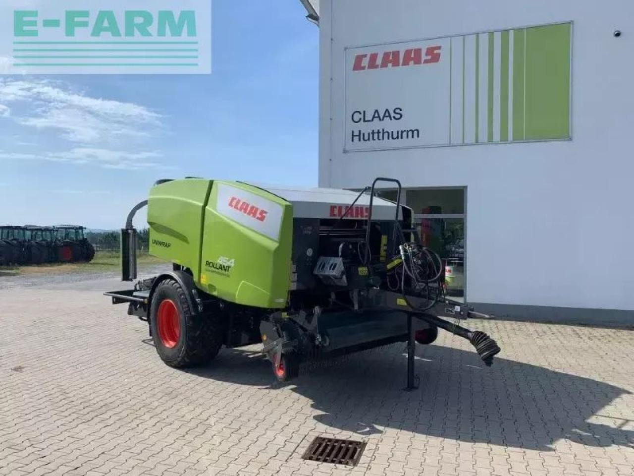 CLAAS rollant 454 rc uniwrap - Firkantpresse: bilde 1 CLAAS rollant 454 rc uniwrap - Firkantpresse: bilde 1