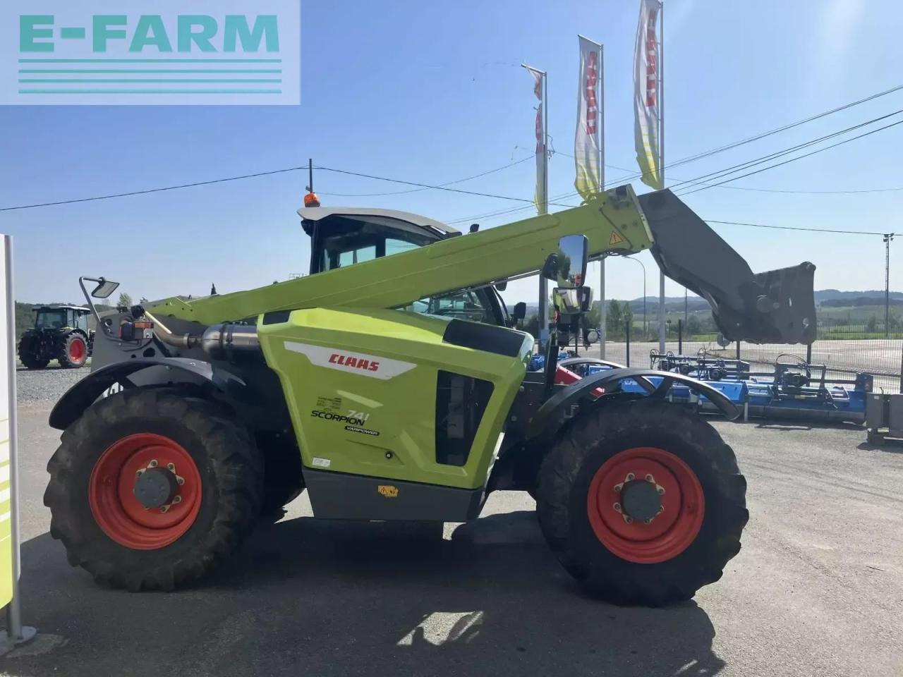 CLAAS scorpion 741 - Teleskoplastere: bilde 3 CLAAS scorpion 741 - Teleskoplastere: bilde 3