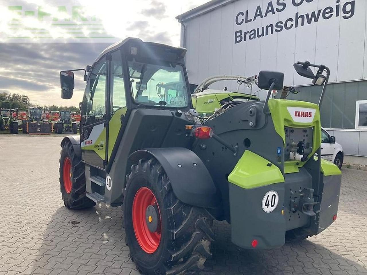 Teleskoplastere CLAAS scorpion 756 varipower: bilde 8