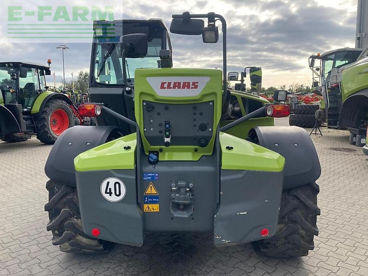 Teleskoplastere CLAAS scorpion 756 varipower: bilde 7