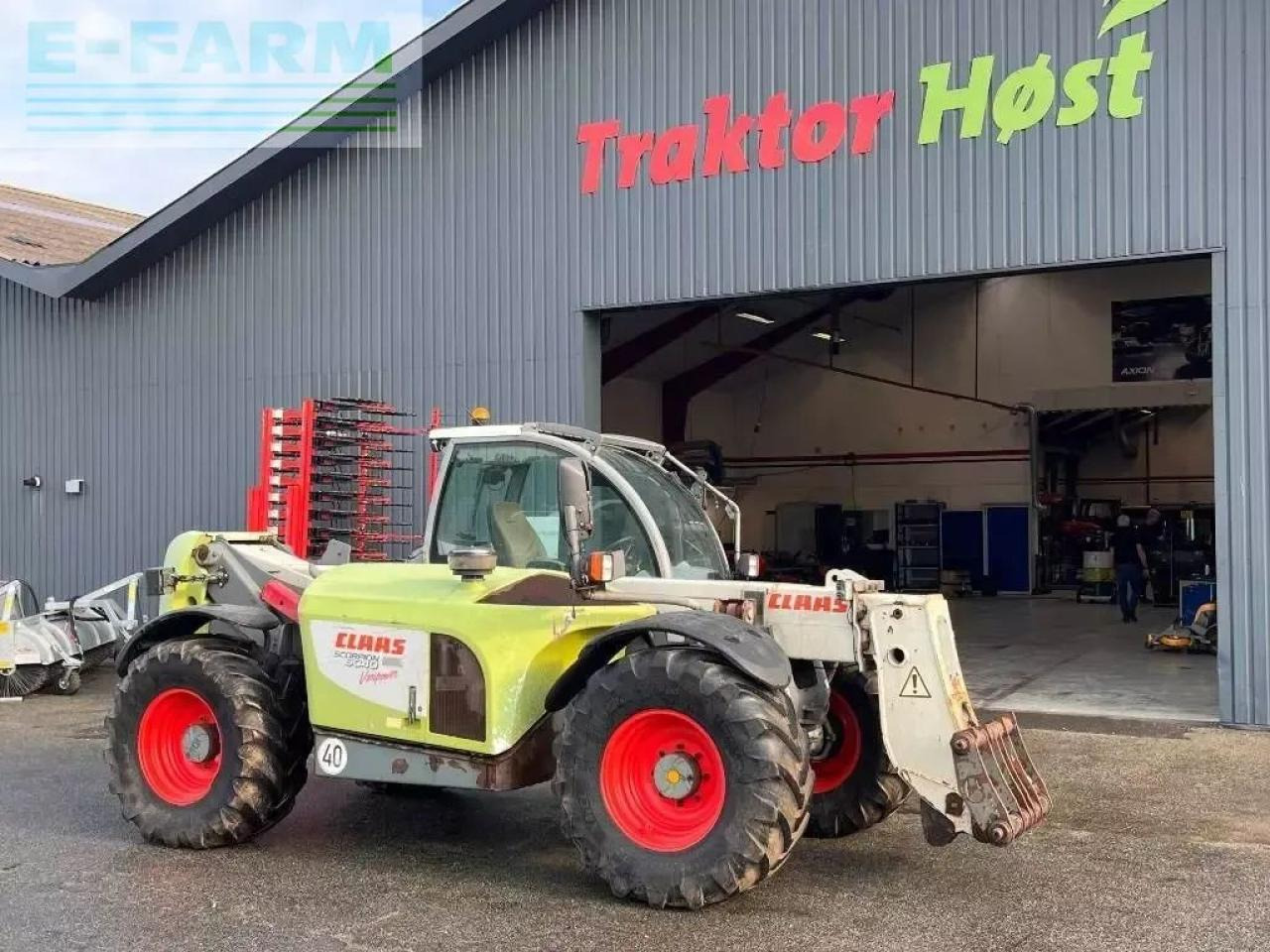 CLAAS scorpion 9040 - Teleskoplastere: bilde 1 CLAAS scorpion 9040 - Teleskoplastere: bilde 1