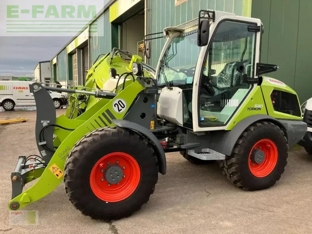CLAAS torion 530 - Minigraver: bilde 1 CLAAS torion 530 - Minigraver: bilde 1