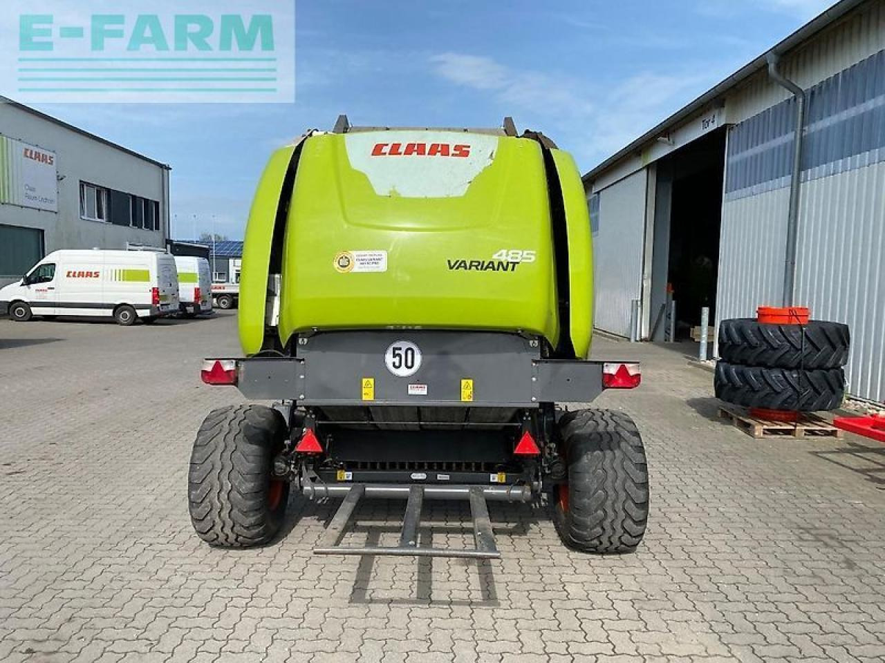 CLAAS variant 485 rc - Firkantpresse: bilde 3 CLAAS variant 485 rc - Firkantpresse: bilde 3