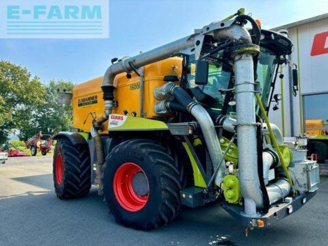 Traktor CLAAS xerion 4000 saddle trac, zunhammer acx 16 cbm SADDLE TRAC: bilde 7