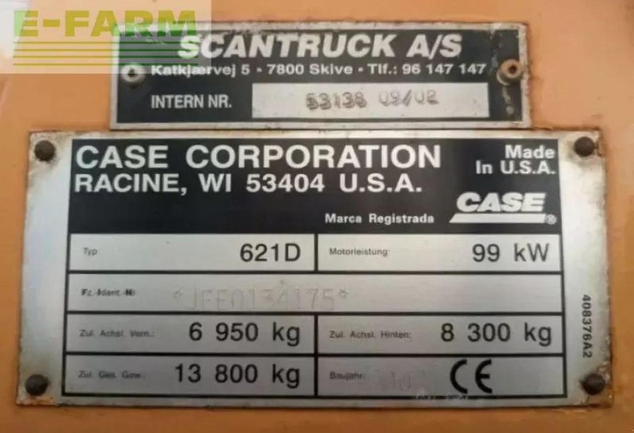 Minigraver Case-IH 621d: bilde 6