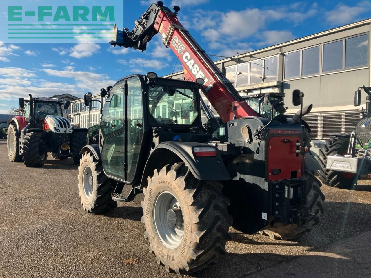 Case-IH 635 - Teleskoplastere: bilde 5 Case-IH 635 - Teleskoplastere: bilde 5