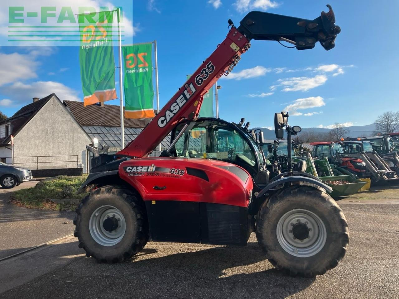 Case-IH 635 - Teleskoplastere: bilde 4 Case-IH 635 - Teleskoplastere: bilde 4