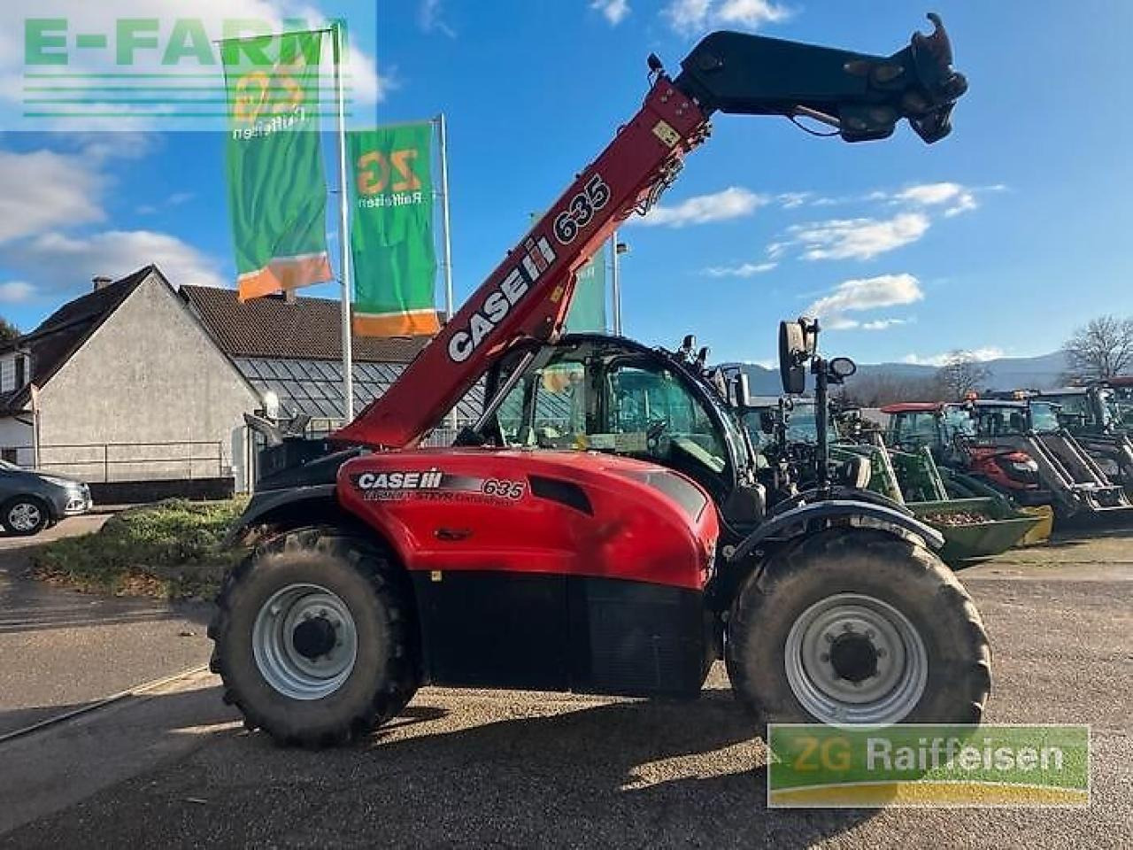Case-IH 635 farmlift teleskopl - Traktor: bilde 4 Case-IH 635 farmlift teleskopl - Traktor: bilde 4