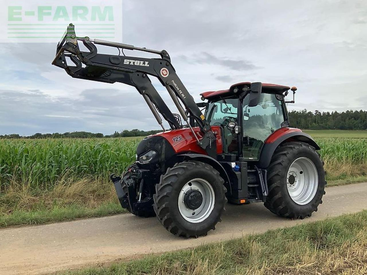 Case-IH maxxum 125 cvx CVX - Traktor: bilde 1 Case-IH maxxum 125 cvx CVX - Traktor: bilde 1
