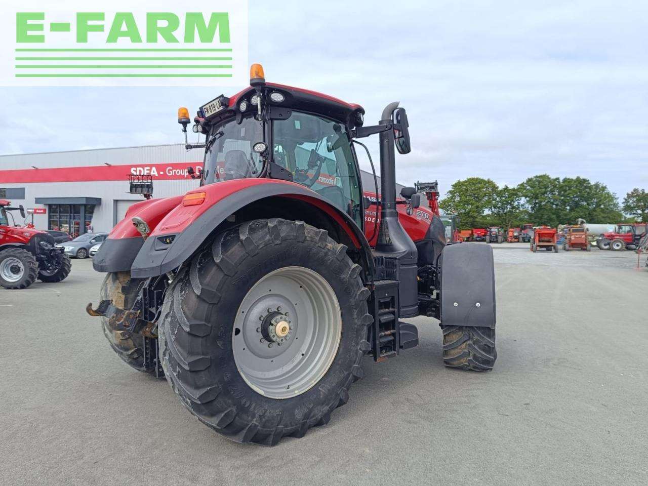 Case-IH optum 270 cvx CVX - Traktor: bilde 4 Case-IH optum 270 cvx CVX - Traktor: bilde 4