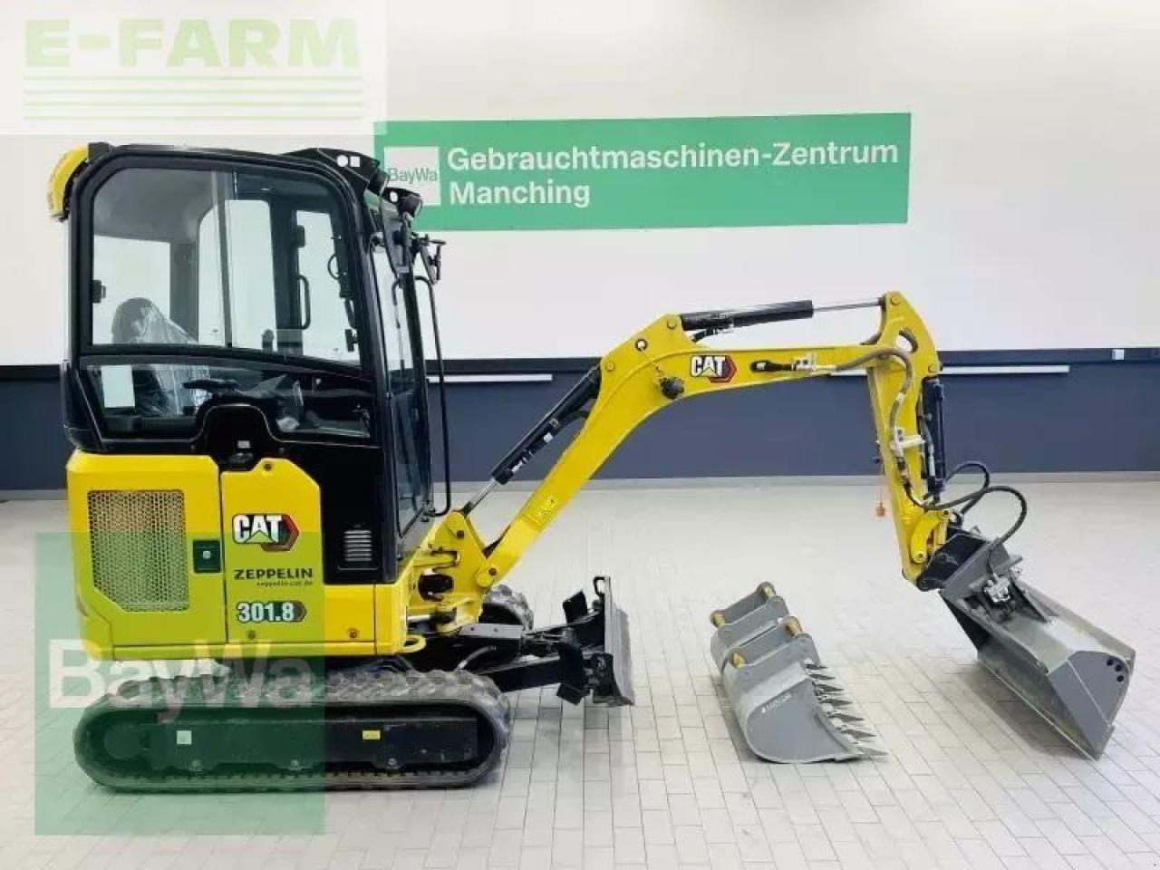 Caterpillar 301.8-05a - Minigraver: bilde 3 Caterpillar 301.8-05a - Minigraver: bilde 3