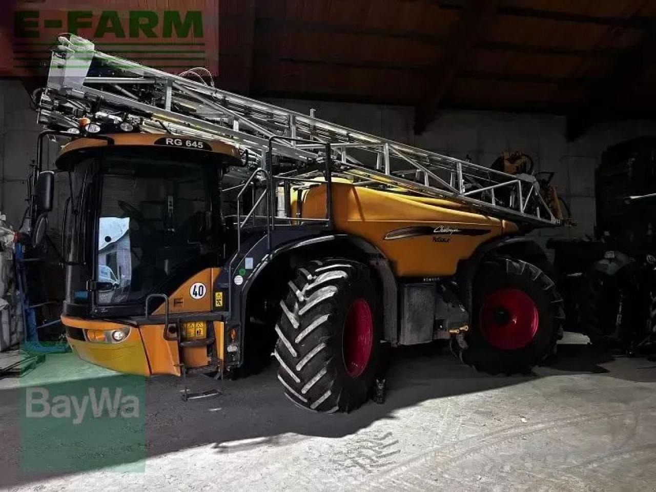 Challenger rogator 645 - Trailersprøyte: bilde 1 Challenger rogator 645 - Trailersprøyte: bilde 1