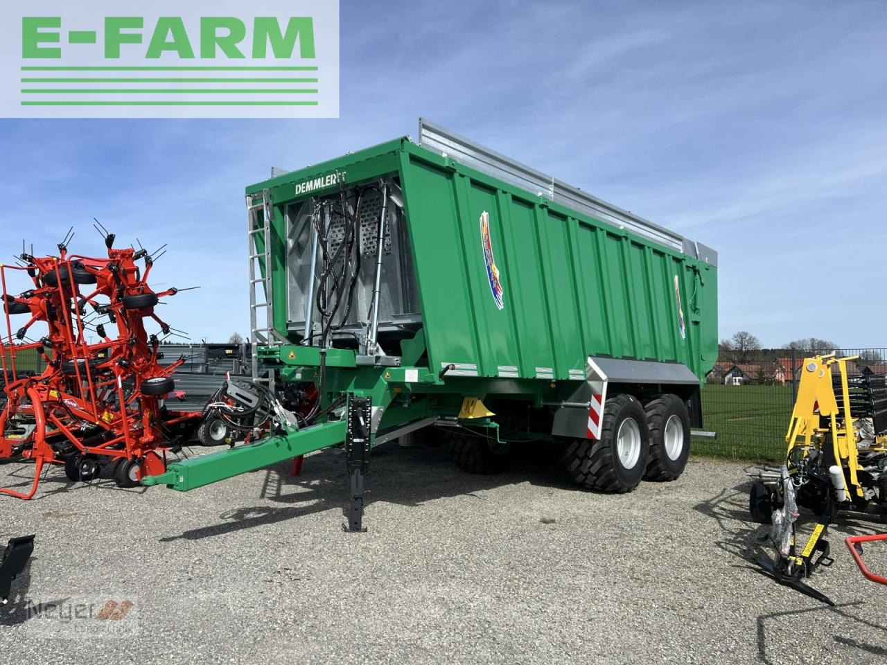 Demmler tsm 2070 l light abschiebewagen *sofort verfügbar* - Landbruk tippvogn: bilde 2 Demmler tsm 2070 l light abschiebewagen *sofort verfügbar* - Landbruk tippvogn: bilde 2