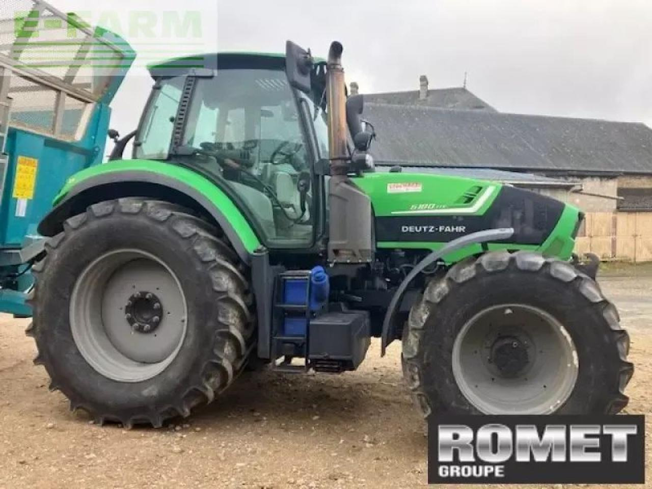 Deutz-Fahr 6180agrotronttv - Traktor: bilde 1 Deutz-Fahr 6180agrotronttv - Traktor: bilde 1