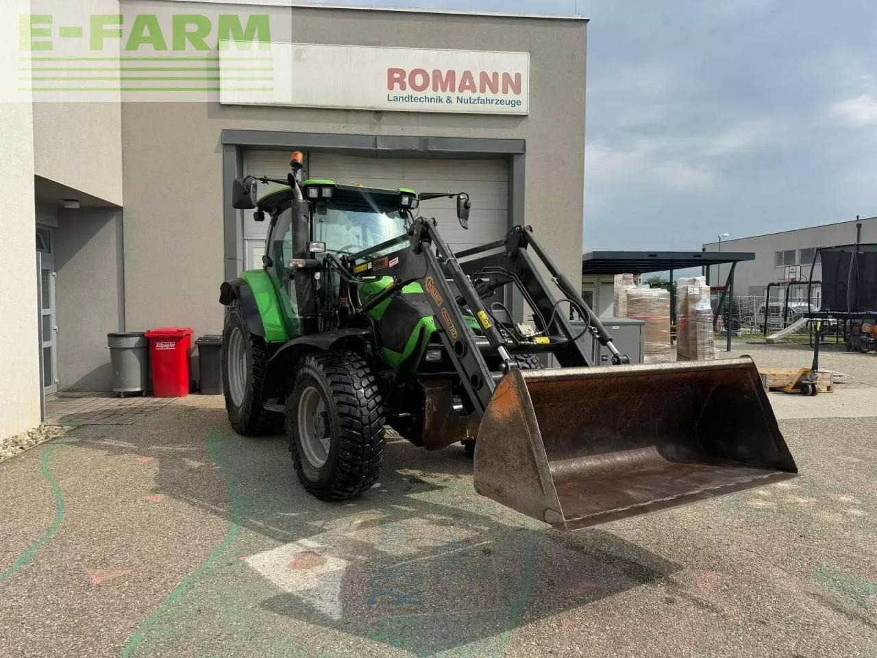 Deutz-Fahr agrotron k 100 - Traktor: bilde 1 Deutz-Fahr agrotron k 100 - Traktor: bilde 1