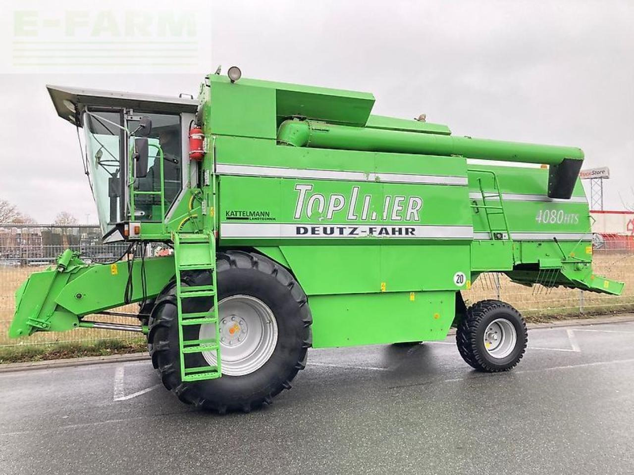 Deutz-Fahr topliner 4080hts - Skurtresker: bilde 1 Deutz-Fahr topliner 4080hts - Skurtresker: bilde 1