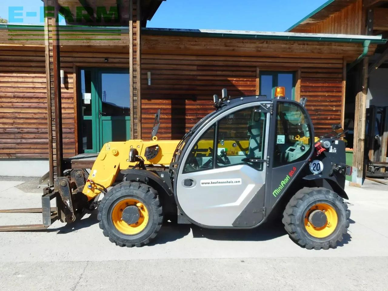 Dieci 26.6 mini agri ( 2,6t + 5,7m ) - Teleskoplastere: bilde 1 Dieci 26.6 mini agri ( 2,6t + 5,7m ) - Teleskoplastere: bilde 1