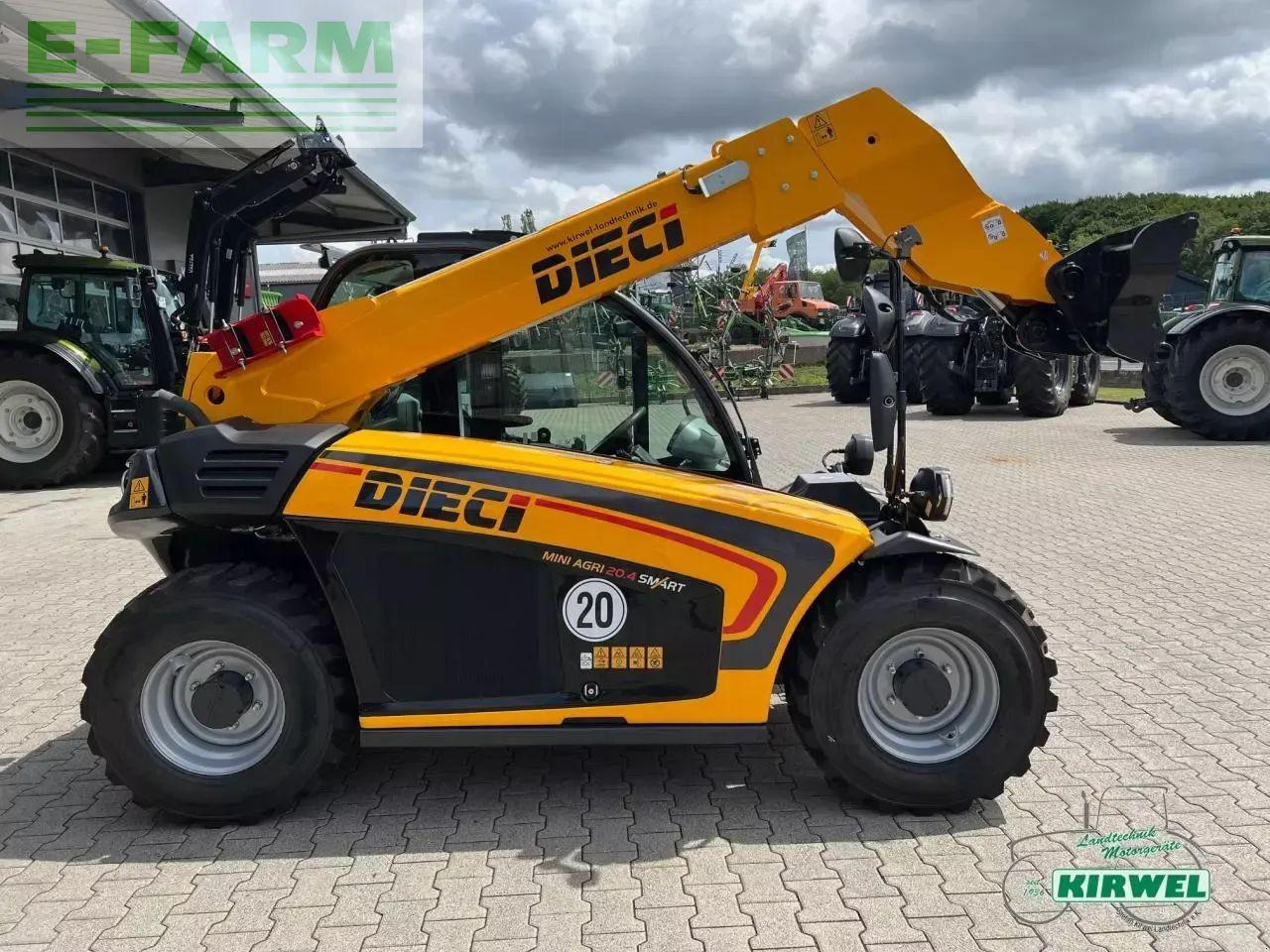 Dieci mini agri 20.4 smart - Teleskoplastere: bilde 3 Dieci mini agri 20.4 smart - Teleskoplastere: bilde 3