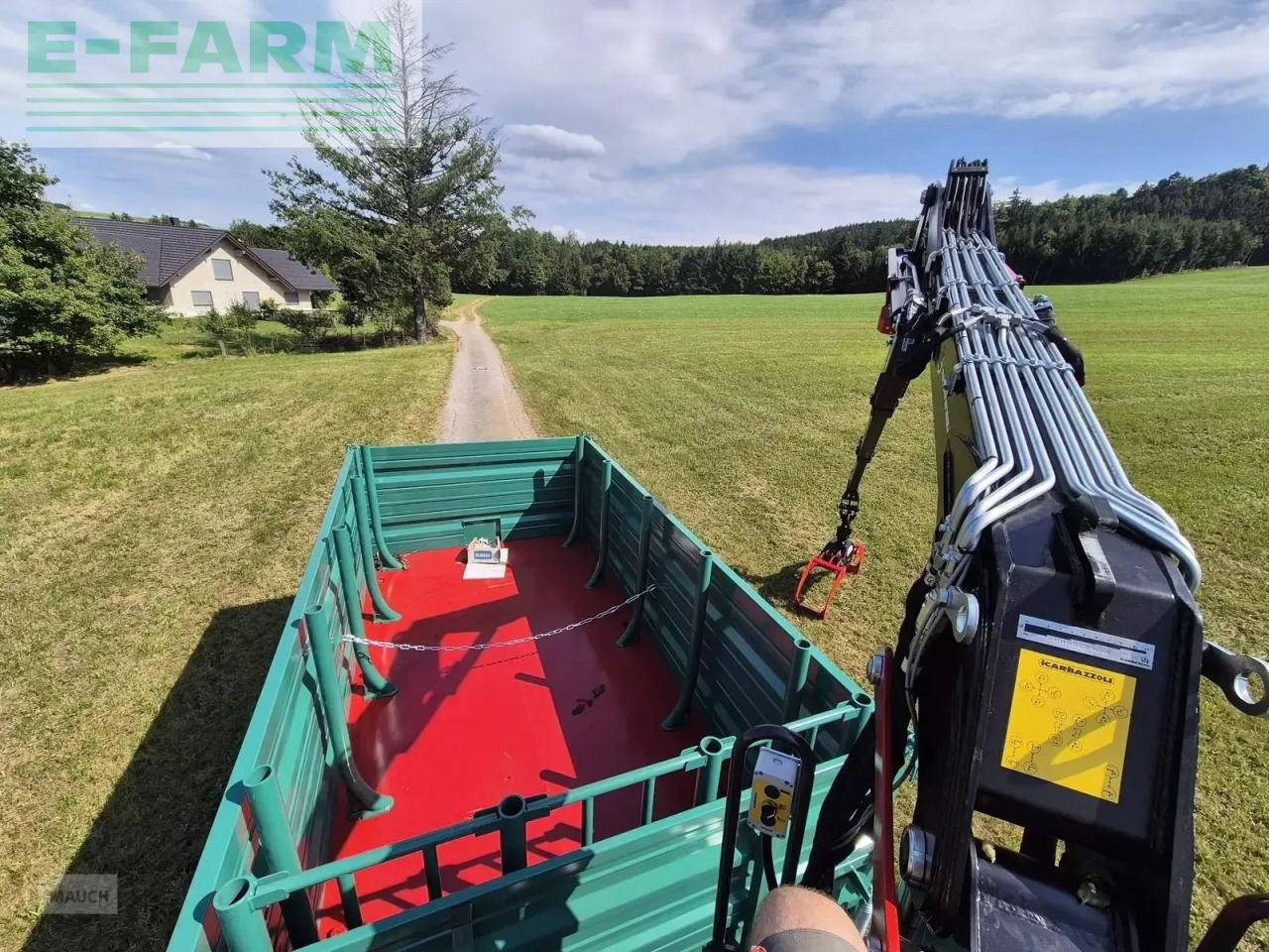 Farmtech tdk 1500f + kran - Landbruk tippvogn: bilde 3 Farmtech tdk 1500f + kran - Landbruk tippvogn: bilde 3