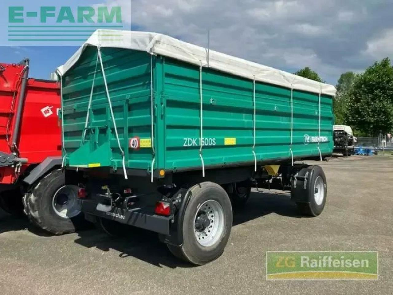 Farmtech zdk 1500 s - Landbruk tippvogn: bilde 3 Farmtech zdk 1500 s - Landbruk tippvogn: bilde 3