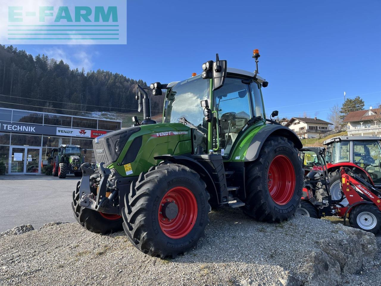 Fendt 313 vario gen4 power setting2 Power - Traktor: bilde 2 Fendt 313 vario gen4 power setting2 Power - Traktor: bilde 2