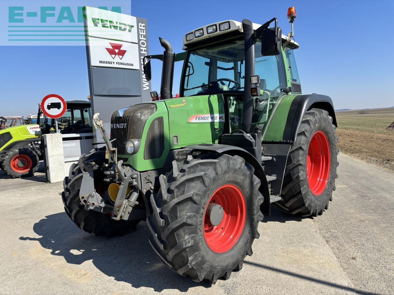 Fendt 412 vario - Traktor: bilde 3 Fendt 412 vario - Traktor: bilde 3