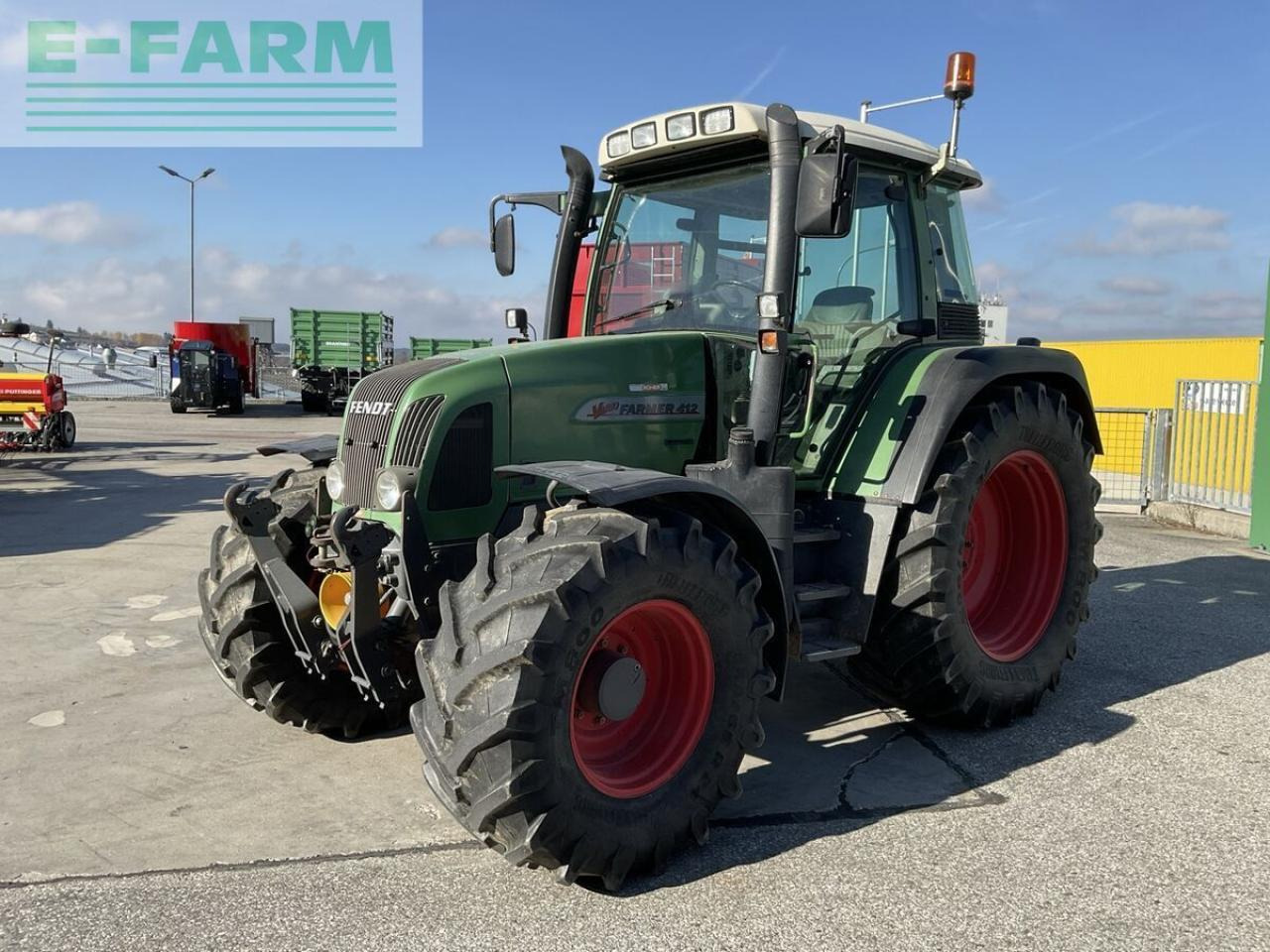 Fendt 412 vario - Traktor: bilde 1 Fendt 412 vario - Traktor: bilde 1
