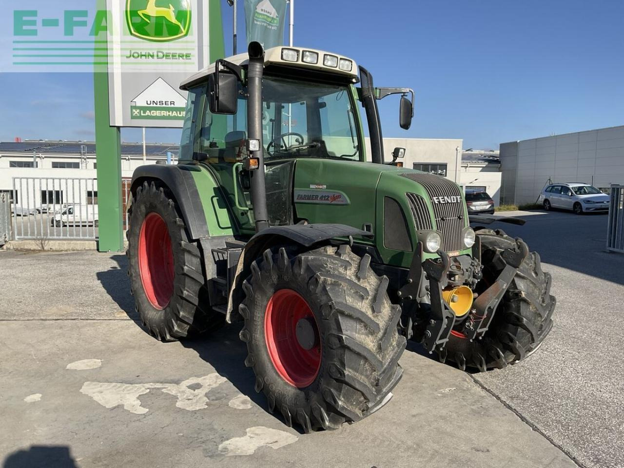 Fendt 412 vario - Traktor: bilde 2 Fendt 412 vario - Traktor: bilde 2