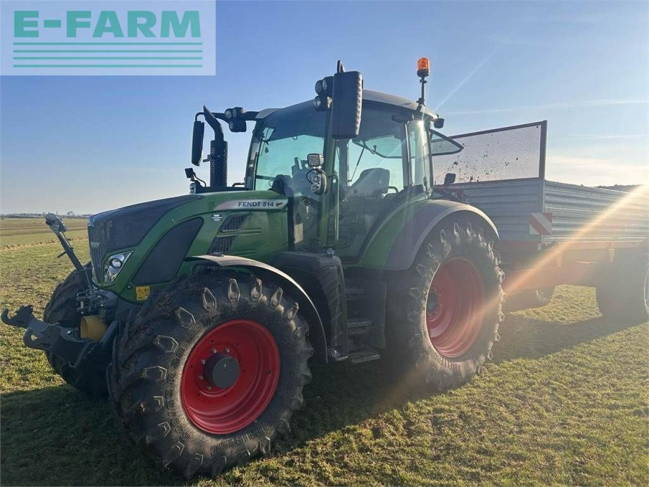 Fendt 514 profi plus s4 - Traktor: bilde 1 Fendt 514 profi plus s4 - Traktor: bilde 1