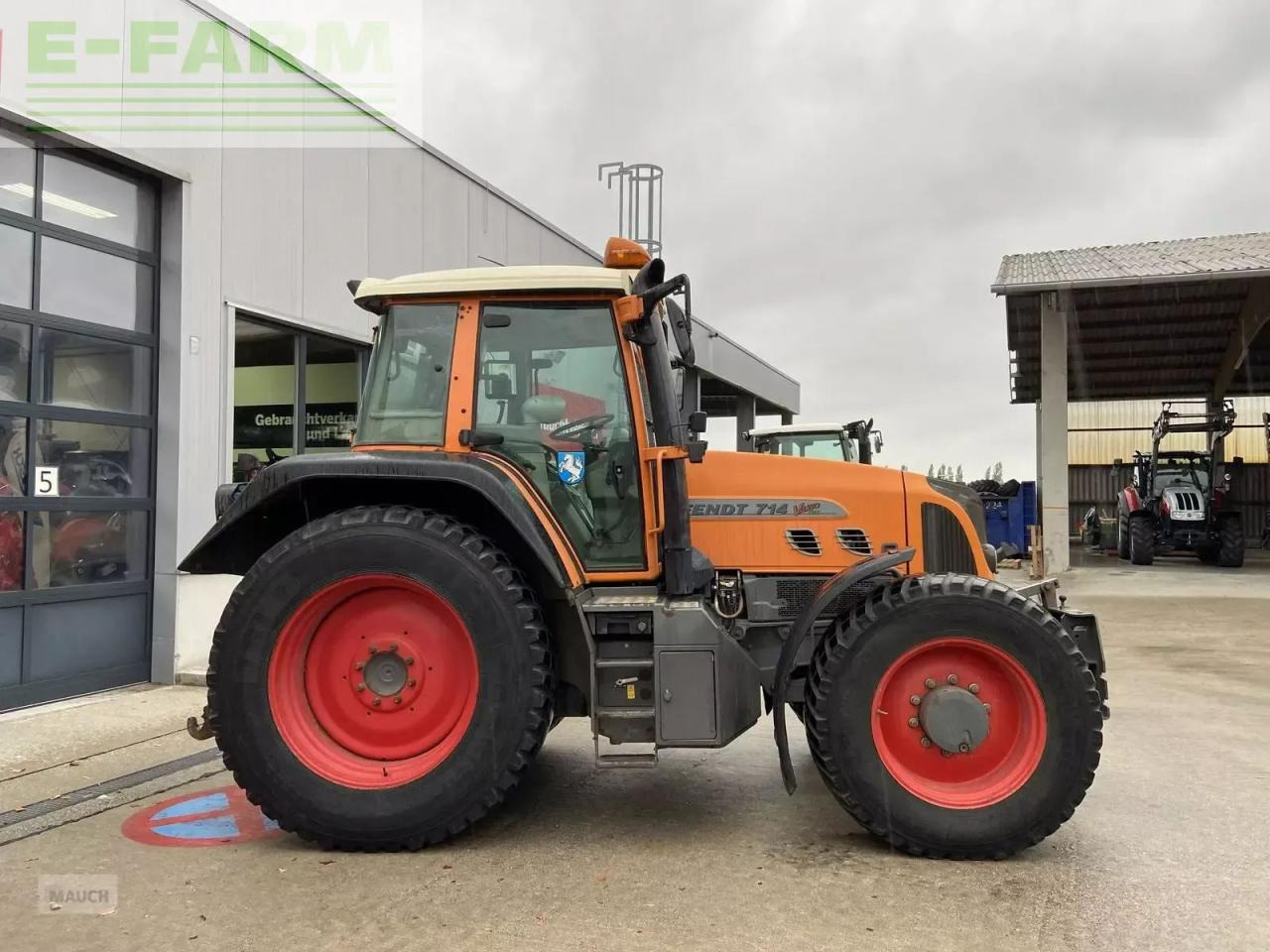 Fendt 714 vario - Traktor: bilde 4 Fendt 714 vario - Traktor: bilde 4