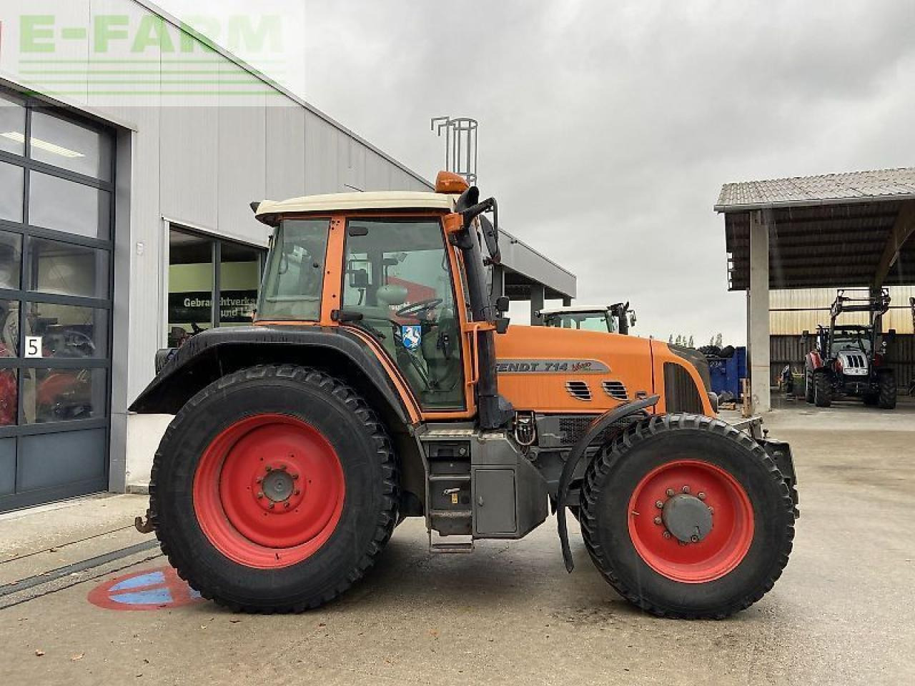 Fendt 714 vario - Traktor: bilde 4 Fendt 714 vario - Traktor: bilde 4
