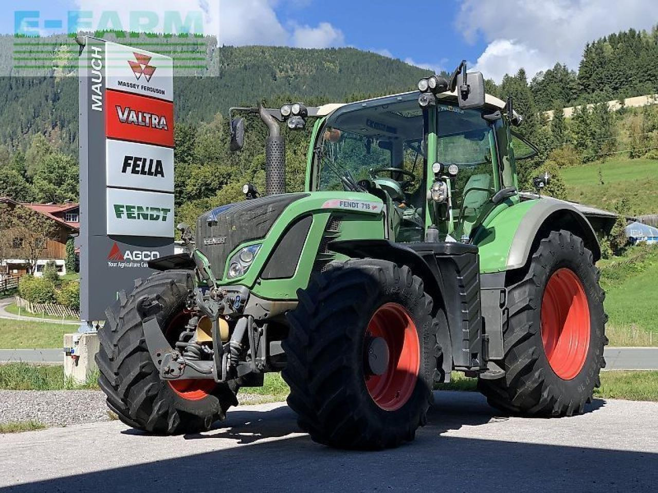 Fendt 714 vario scr - Traktor: bilde 1 Fendt 714 vario scr - Traktor: bilde 1