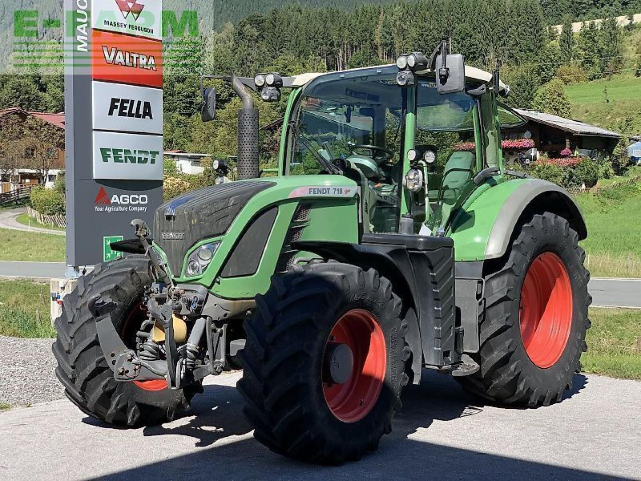 Fendt 714 vario scr - Traktor: bilde 2 Fendt 714 vario scr - Traktor: bilde 2