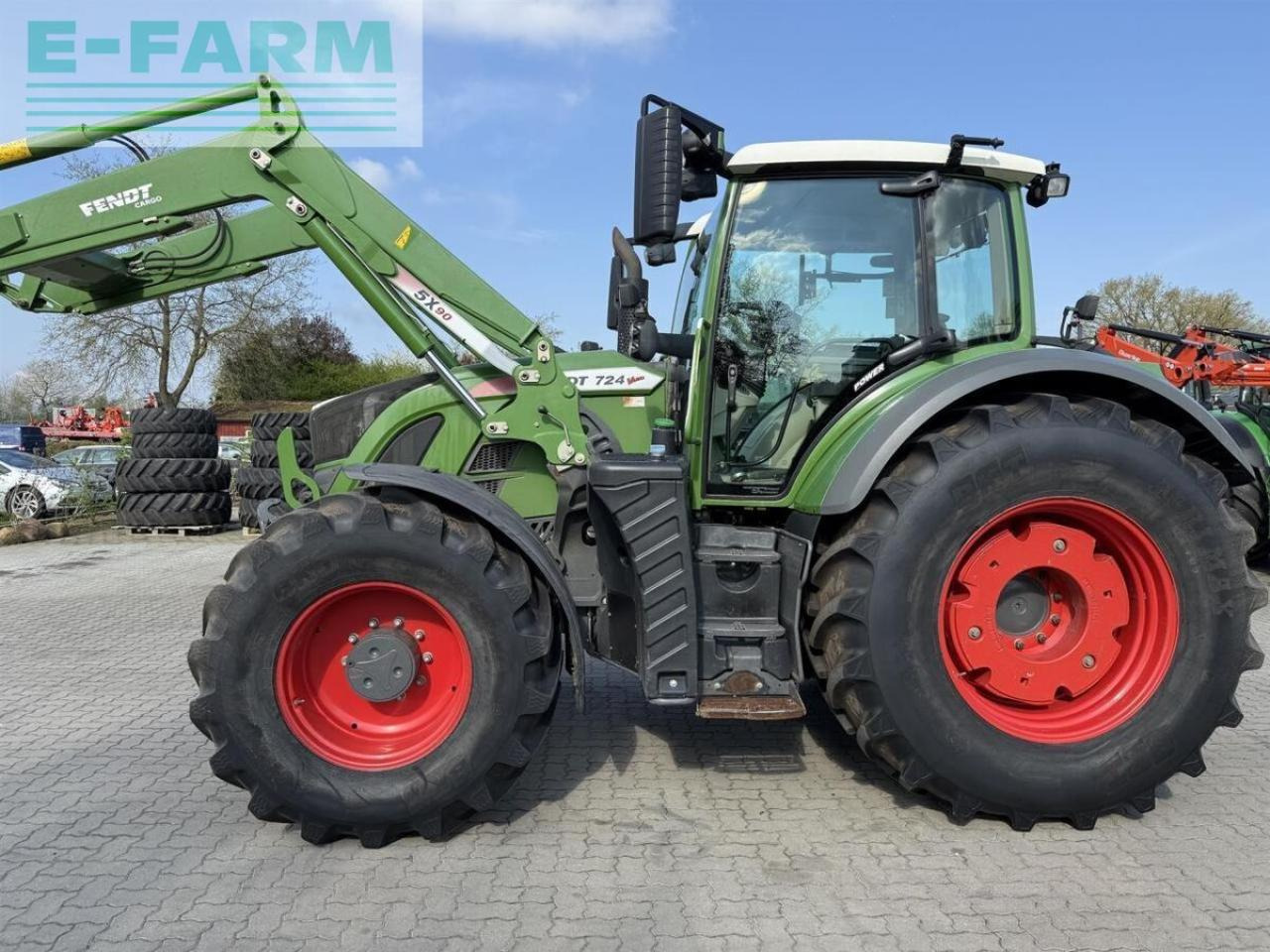 Fendt 724 power - Traktor: bilde 2 Fendt 724 power - Traktor: bilde 2
