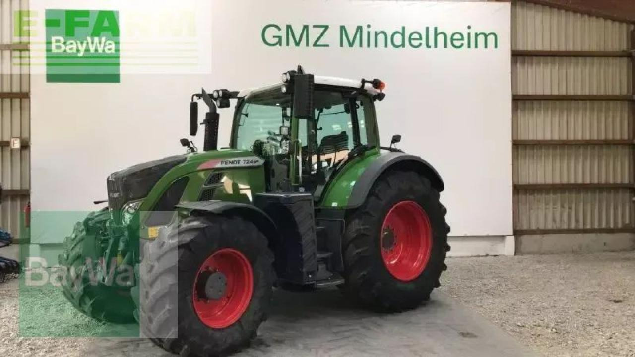 Fendt 724 s4 profi plus - Traktor: bilde 1 Fendt 724 s4 profi plus - Traktor: bilde 1