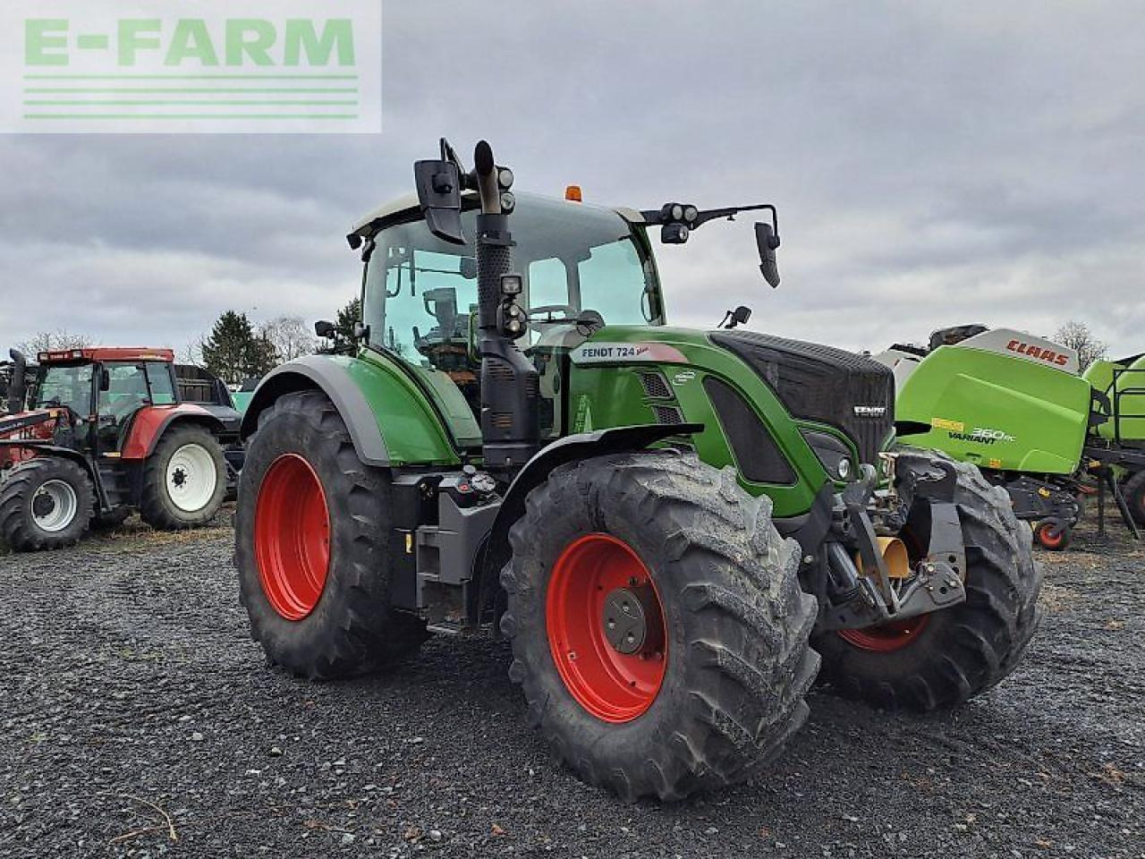 Fendt 724 vario power Power - Traktor: bilde 3 Fendt 724 vario power Power - Traktor: bilde 3