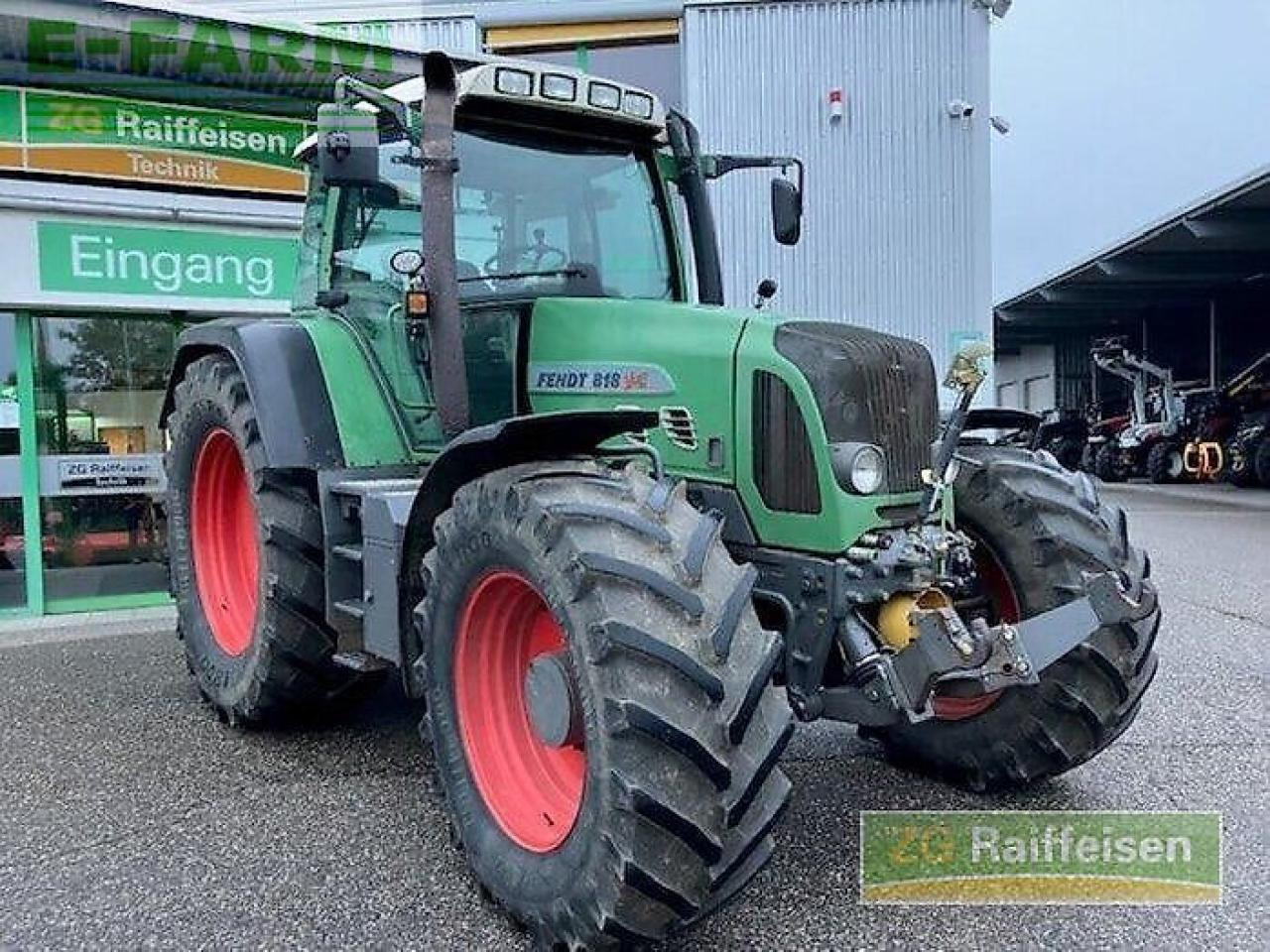 Fendt 818 vario - Traktor: bilde 3 Fendt 818 vario - Traktor: bilde 3
