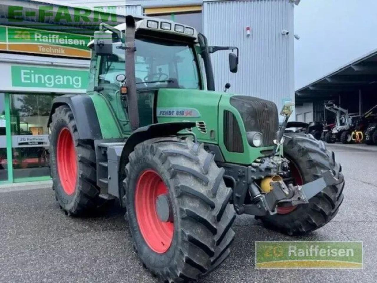 Fendt 818 vario - Traktor: bilde 3 Fendt 818 vario - Traktor: bilde 3