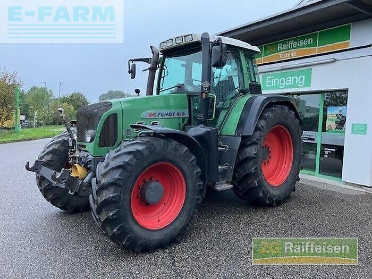 Fendt 818 vario - Traktor: bilde 1 Fendt 818 vario - Traktor: bilde 1