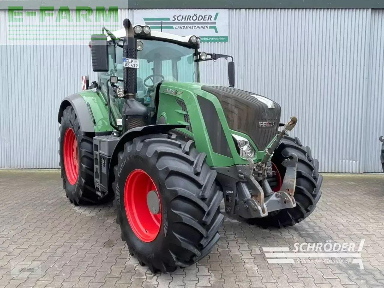 Fendt 828 s4 profi plus - Traktor: bilde 1 Fendt 828 s4 profi plus - Traktor: bilde 1