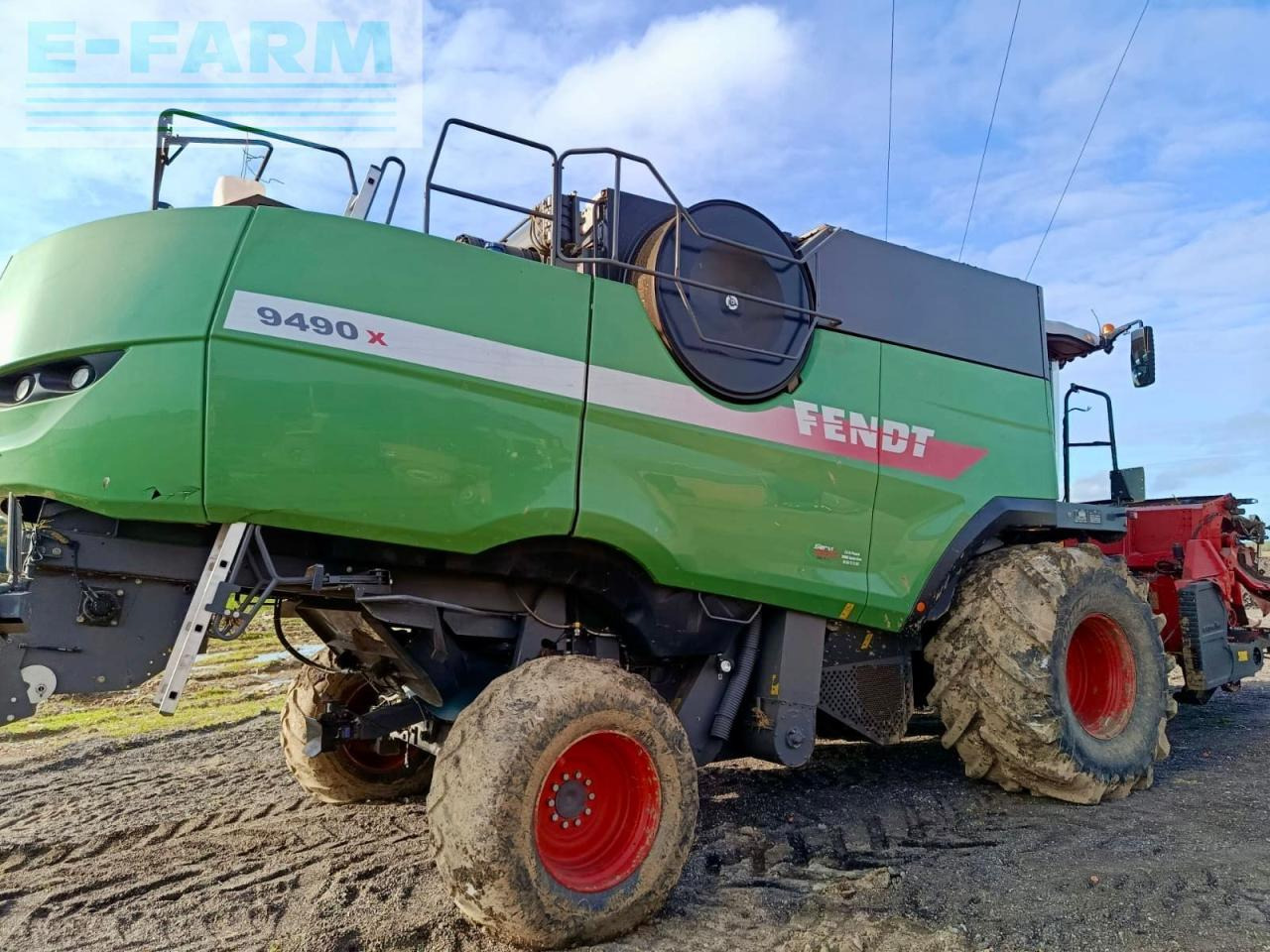 Fendt 9490 X - Skurtresker: bilde 4 Fendt 9490 X - Skurtresker: bilde 4