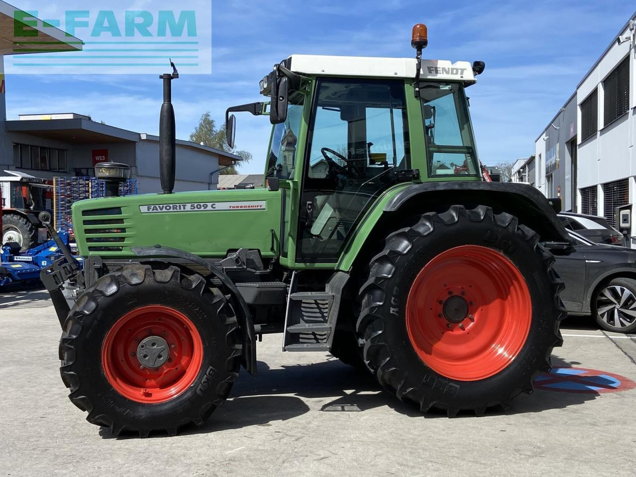 Fendt favorit 509 c - Traktor: bilde 5 Fendt favorit 509 c - Traktor: bilde 5